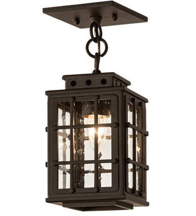 Pontrefract 1 Light Hanging Lantern Pendant 12.5 x 7.75 Inch by Meyda - 136040