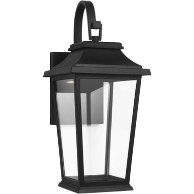 Warren 9W 1 LED Outdoor Small Wall Lantern 19.5 by Visual Comfort Studio - SLO1231TXB