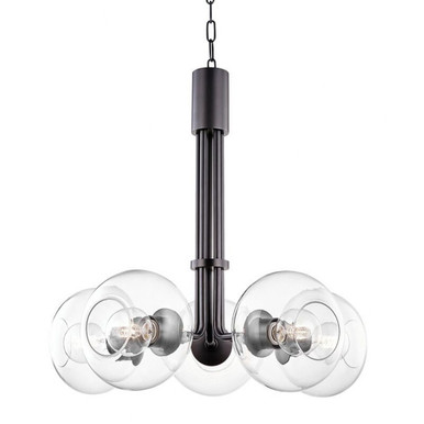 Margot 5 Light Chandelier 25 Inches Tall and 25 Inches Wide by Mitzi - H270805