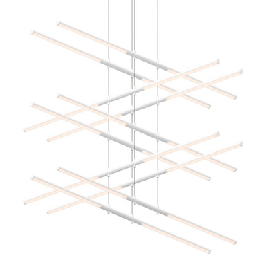 Tik Tak 20 LED Pendant 47.5 Inch Wide by Sonneman - 2805