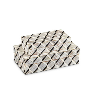 Derian 10.5 Inch Box (Set of 2) by Currey Company - 1200-0508