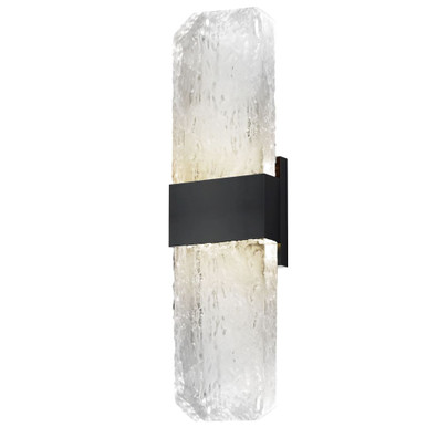 Rune 16W 2 LED Outdoor Wall Mount 19 x 5.25 Inches by ET2  - E30136-24BK