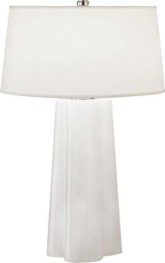 Wavy 1 Light Table Lamp 7.75 Inches and 26.25 Inches Tall by Robert Abbey - 434