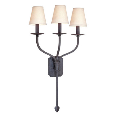 La Brea 3 Light Wall Sconce 30 Inch Tall by Troy - B2483-TRN
