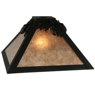 Oak Leaf & Acorn Square Shade by Meyda Tiffany - 122863