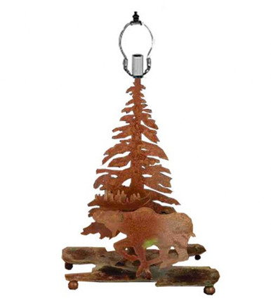 Moose on the Loose 1 Light Table Lamp Base by Meyda Tiffany 27711 - 27711