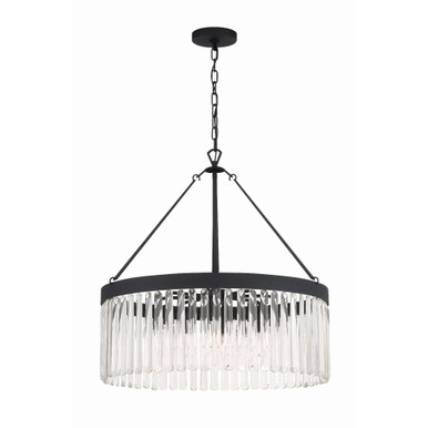 Emory 8 Light Medium Chandelier by Crystorama - EMO-5406