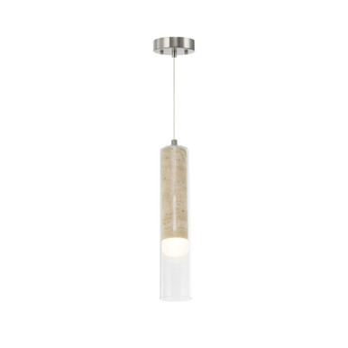 Zara 4W 1 LED Pendant 14.8 Inch Tall and 2.76 Inch Wide by Artcraft - AC5100BN