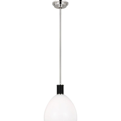 Hadley 1 Light Small Pendant by Visual Comfort Studio - LP1041