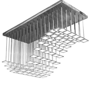 Kossar 510W 102 LED Cascading Pendant 45.5 x 34 Inches by Meyda Tiffany - 214121