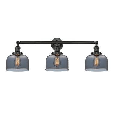 Bell 3 Light Bath Vanity 11 Inch Tall and 32 Inch Wide by Innovations - 205-G7