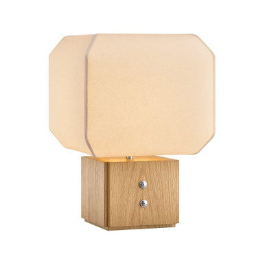 Brice 1 Light Table Lamp 19.5 Inch Tall and 13.5 Inch Wide by Hudson Valley - AHL4519-PN