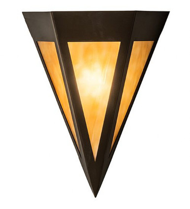 Infinity 1 Light Wall Sconce 12.25 x 9.75 Inches by Meyda Tiffany - 135081