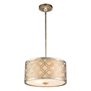 Arabella 2 Light Medium Pendant 16 Inch Wide by Lucas And Mckearn - GN/ARABELLA/P/M-S