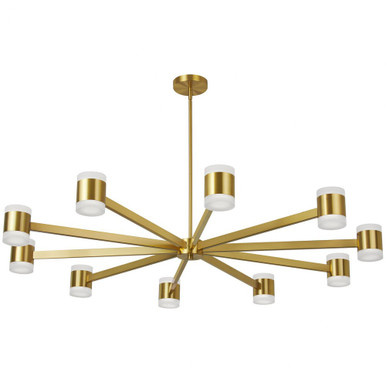 Wilson 20 LED Light Oversized Chandelier by Dainolite - WLS-48140LEDC