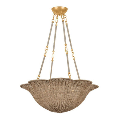 Ardonia 4 Light Chandelier 10 Inch Tall and 28 Inch Wide by Hudson Valley - 1074-VGL