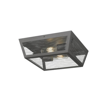 Madison 2 Light Outdoor Flush Mount 4.25 Inch X 12 Inch Wide by Innovations - 9952-1F-12