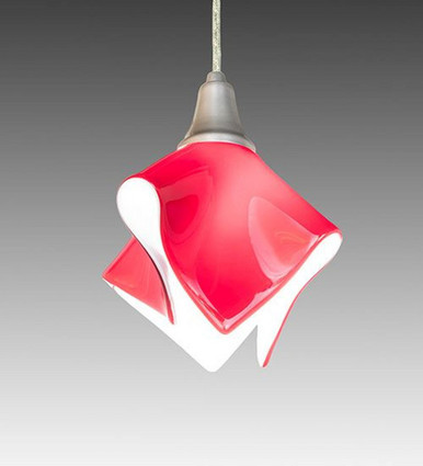 Handkerchief 1 Light Mini Pendant 10 x 8 Inches by Meyda Tiffany - 247185