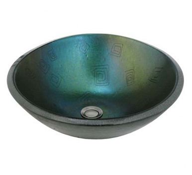Metro Fusion Fiddleheads 5.25 Inch Sink by Meyda Tiffany - 115705