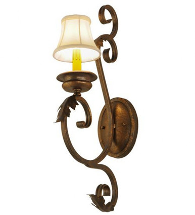 Josephine One Light Wall Sconce 22.5 x 5 Inches by Meyda Tiffany - 149235