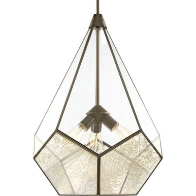 Cinq 3 Light Large Pendant by Progress - P5322