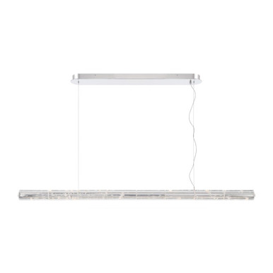 Crystallo 50W 1 LED Island 2.75 Inch Tall and 64.38 Inch Wide by Golden - 3726-LP64 PN-CY