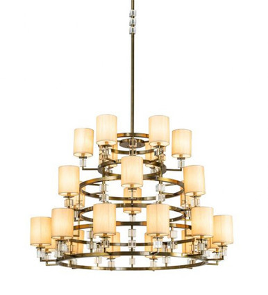 Montecito Ritz 144W 24 LED Chandelier 118 x 60 Inches Wide by Meyda Tiffany - 190159