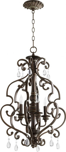 San Miguel 4 Light Large Pendant by Quorum - 6873-4