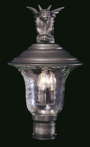 Carcassonne 3 Light Outdoor Post Mount 19 x 10.5 Inches by Framburg  - 8506