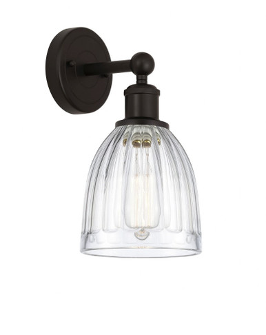 Brookfield 1 Light White Wall Sconce by Innovations - 616-1W-G44
