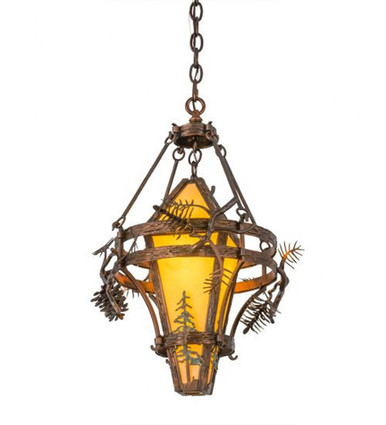 Lone Pine 1 Light Pendant 27 x 18 Inches by Meyda Tiffany - 169201