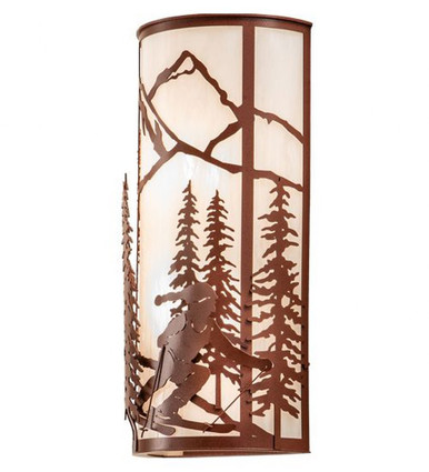 Alpine 2 Light Wall Sconce 18 x 8 Inches by Meyda Tiffany - 240975