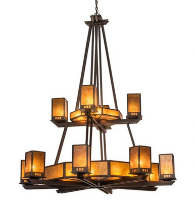 Avondale 24 Light 2 Tier Chandelier 82.5 x 60 Inches Wide by Meyda Tiffany - 213469