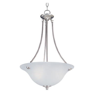 Malaga 3 Light Medium Pendant 24.5 Inch Tall by Maxim - 2682FTSN