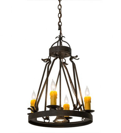 Lakeshore 4 Light Chandelier 33 x 18 Inches Wide by Meyda Tiffany - 171587