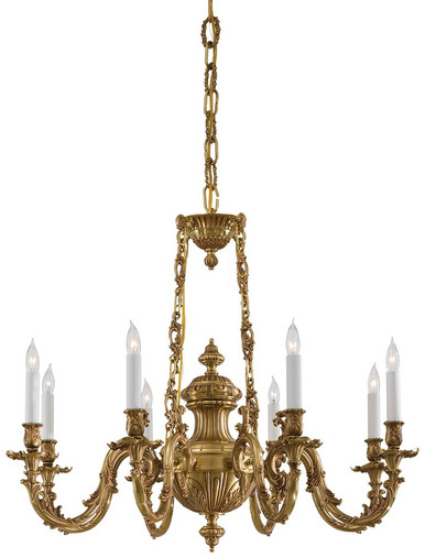 8 Light Large Traditional Chandelier by Minka Metropolitan - N700408