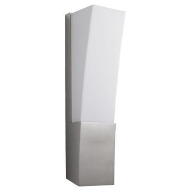 Crescent 10.1W 1 LED Wall Sconce 14 Inch Tall and 3.5 Inch Wide by Oxygen - 3-512