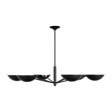 Nevel 6 Light Oversized Chandelier by Visual Comfort Studio - EC1306AI