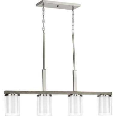 Mast 4 Light Linear Pendant by Progress - P400190
