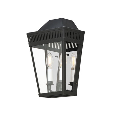 Oxford 2 Light Outdoor Wall Lantern 14 Inch Tall by Maxim - 30593CLBK
