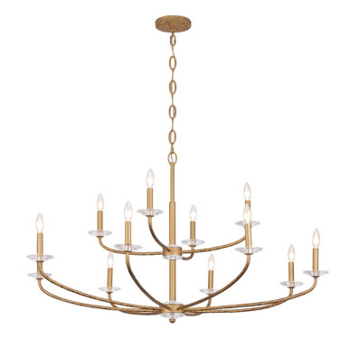 Atella 12 Light Oversized Chandelier By Minka Lavery - 5288-788