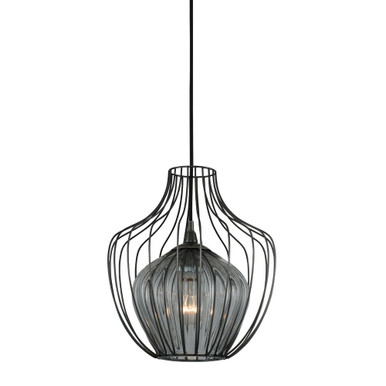 Emilia 1 Light Medium Outdoor Pendant 13 Inch Tall by Kalco - 404850CM
