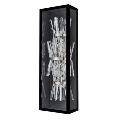 Glacier Esterno 12W LED Outdoor Wall Lantern 31.5 Inch Tall by Allegri - 090222-052-FR001