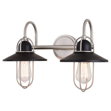 Galena 2 Light Bath Vanity 11.5 Inch Tall and 18 Inch Wide by Vaxcel - W0402