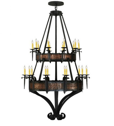 Costello 20 Light 2 Tier Chandelier 79.5 x 48 Inches Wide by Meyda Tiffany - 145338