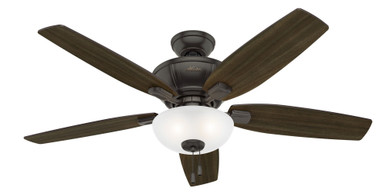 Kenbridge 52 Inch Ceiling Fan with LED Light Kit by Hunter Fans - 53376