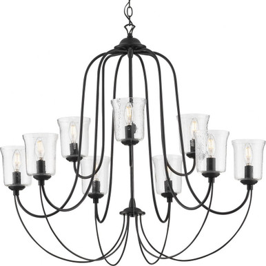 Bowman 9 Light Oversized Chandelier by Progress - P400196