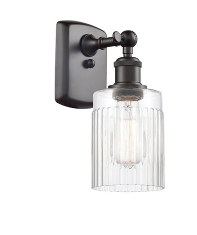 Hadley 1 Light Wall Sconce 10 Inch Tall and 4.5 Inch Wide by Innovations - 516-1W-OB-G342