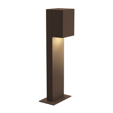 Box 1 LED Bollard 16 Inch Tall and 3.5 Inch Wide by Sonneman - 7341.72-WL