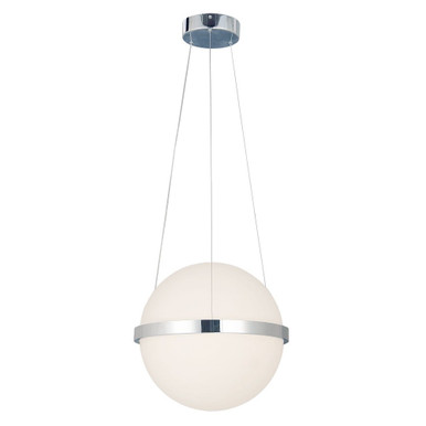 Centric 29W 1 Light Medium Pendant by Justice Design - ACR-4160-OPAL